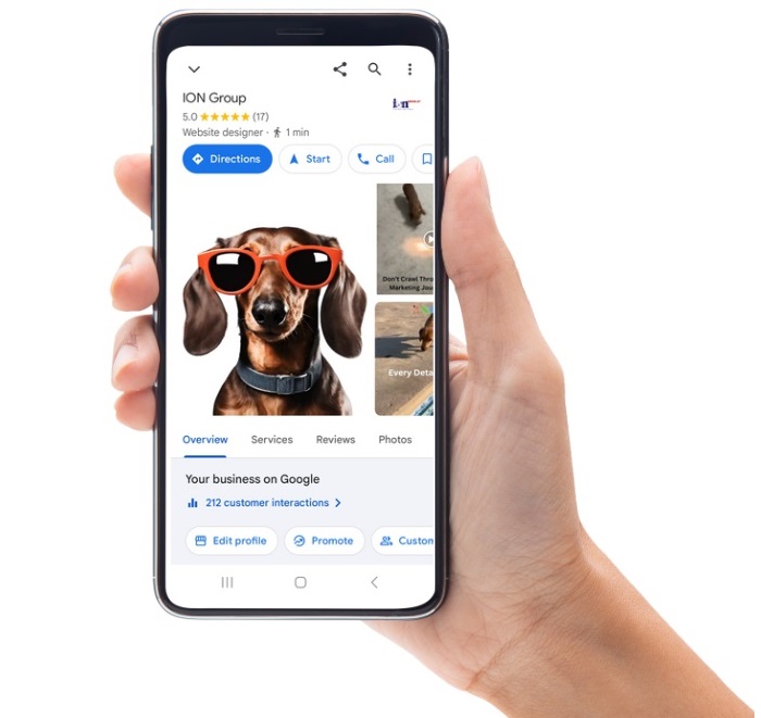 Google Business Profile Management Services for Small Businesses | ION Group LLC